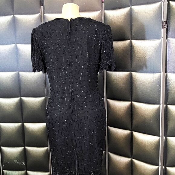 Lawerence Kazar vintage dress  - Picture 6 of 10